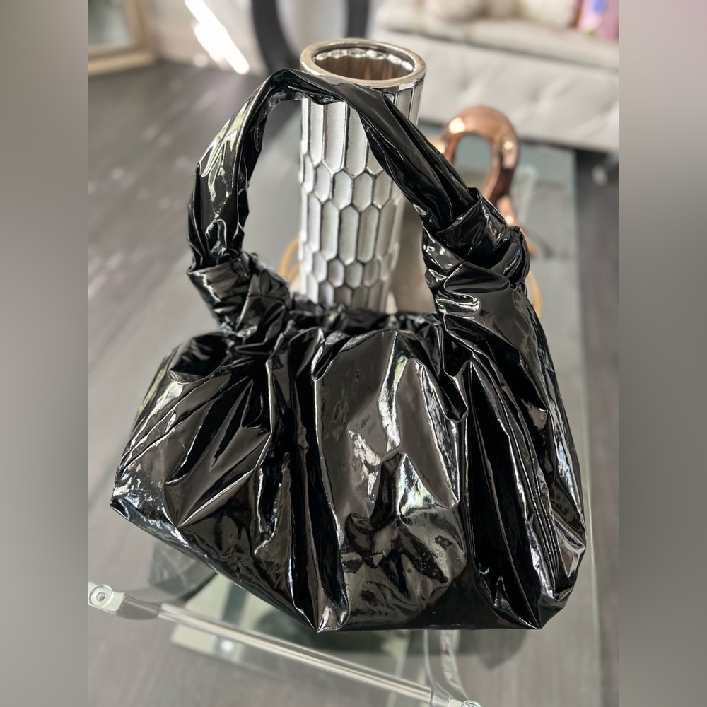 Zara Patent Leather Handbag